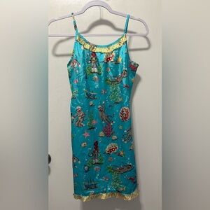 Nick & Nora Sock Monkey Nightgown